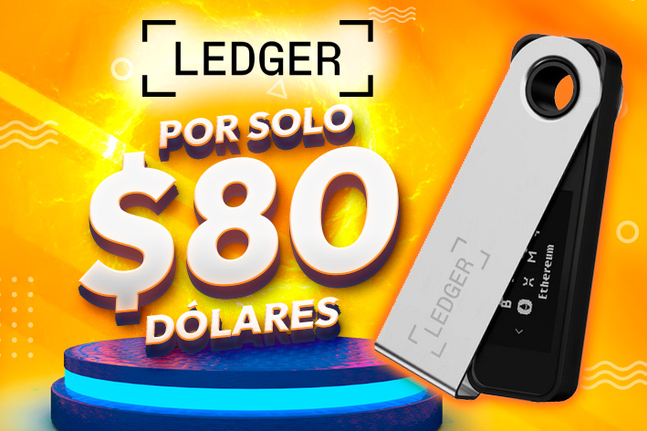 Compra la nueva billetera para criptomonedas Ledger por solo $80 dólares